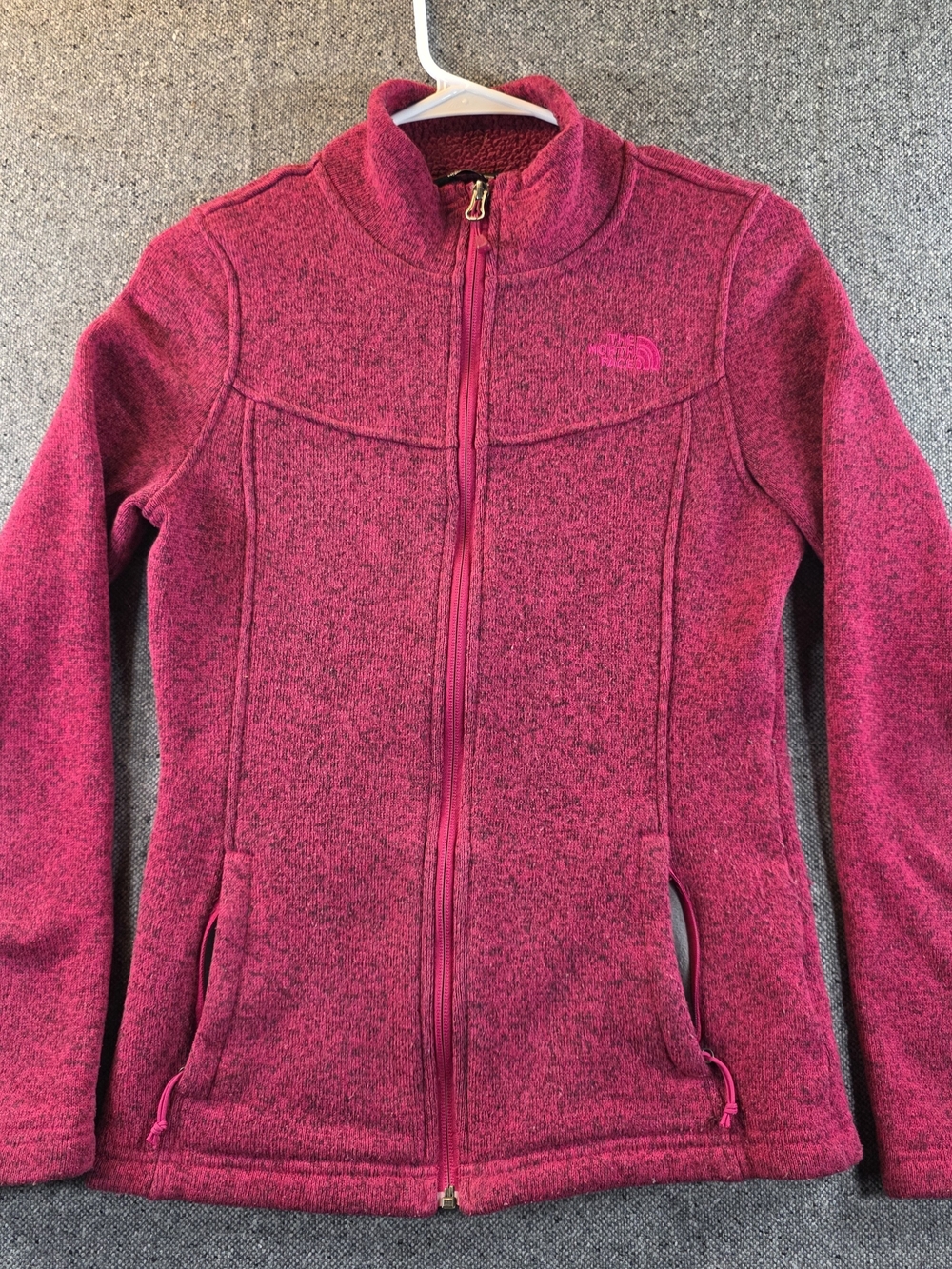 The North Face Maggy Sweater Fleece Jacket Women’s S Pink Full Zip